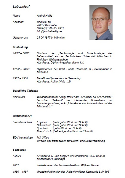 Andrej Heilig Lebenslauf